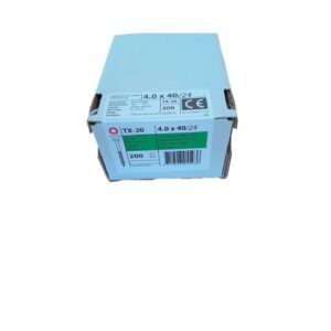 RVS 4.0 x 40/24 TX-20 RVS A2 deeldraad (200 stuks)