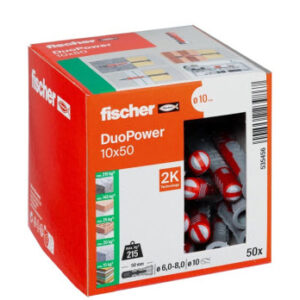 FISCHER DUOPOWER PLUG 10X50MM (50 stuks)