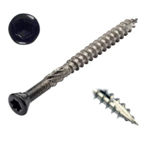 RVS Gevelschroef TX20 zwart RVS410 4.0x30 100st